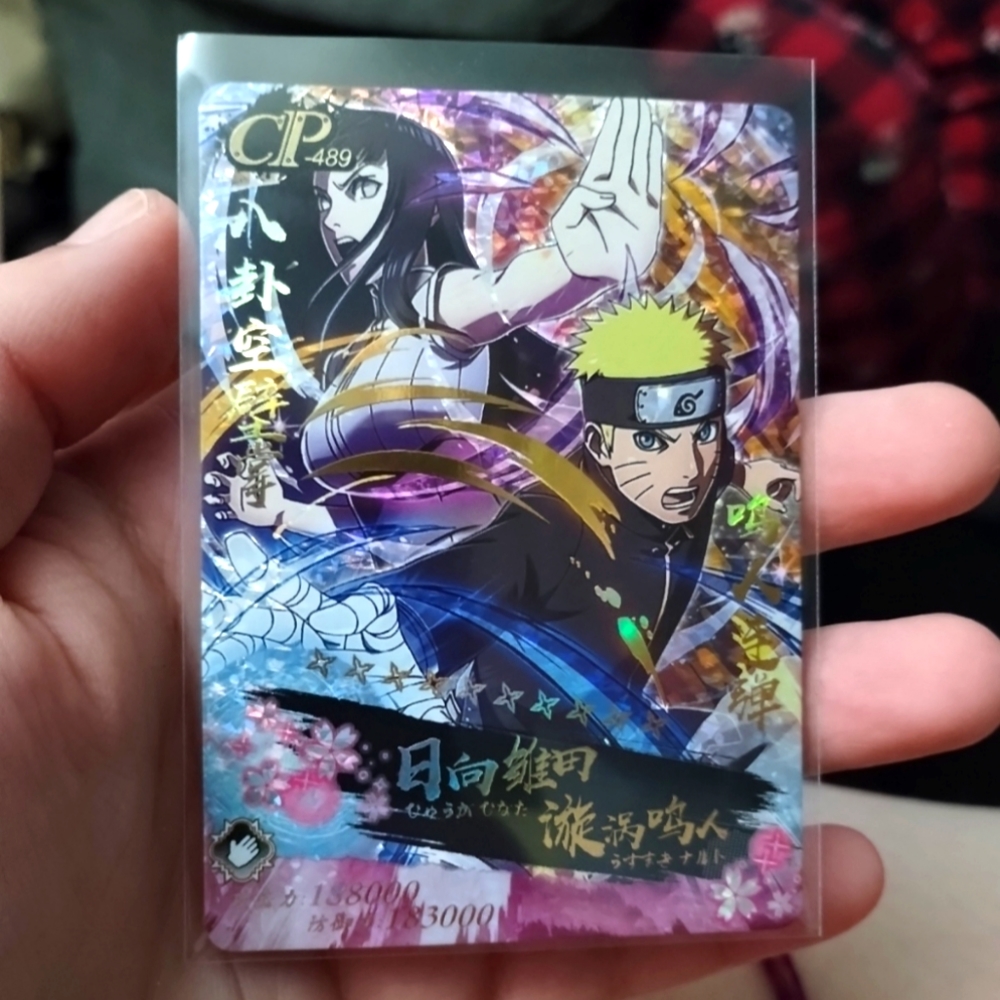 Rare CP (Naruto & Hinata) Holo Naruto TCG CCG Card